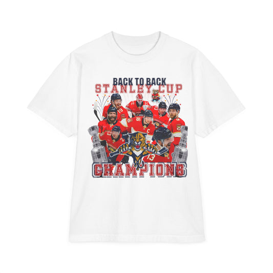 Florida Panthers Back to Back Championship T-Shirts
