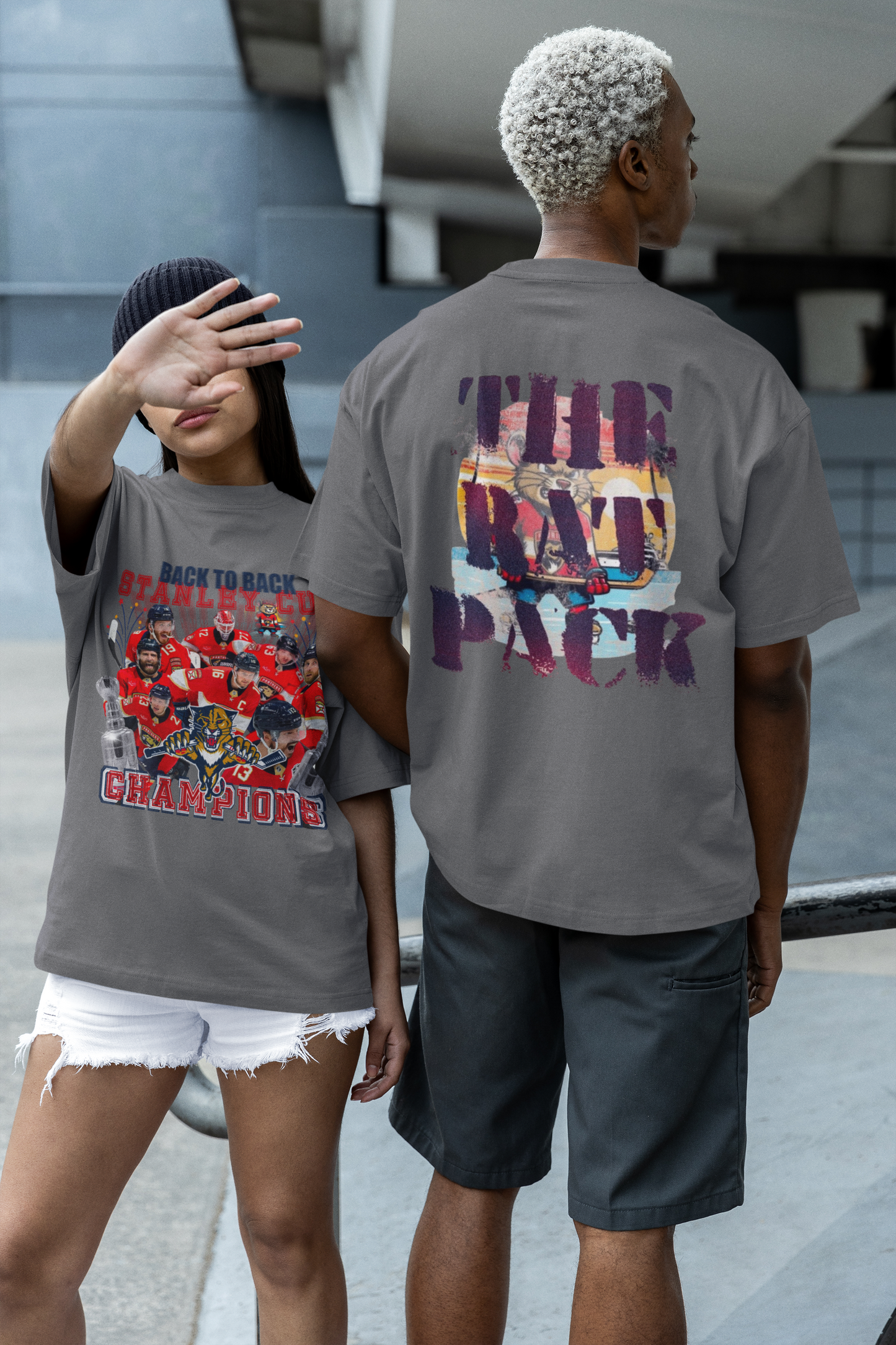 Florida Panthers Back to Back Championship T-Shirts