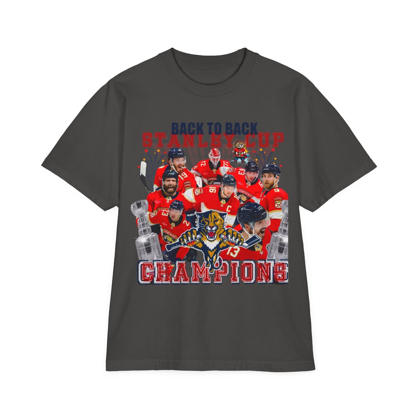 Florida Panthers Back to Back Championship T-Shirts