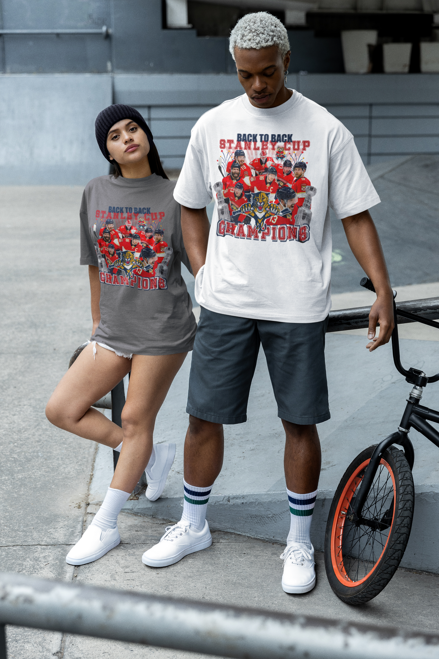 Florida Panthers Back to Back Championship T-Shirts